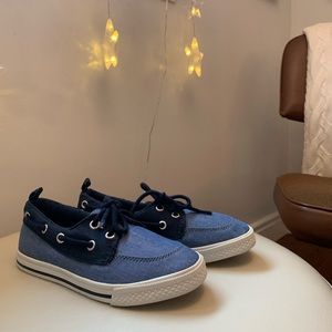 Crazy 8 Little Boy Top-sider Boat Shoes blue, navy